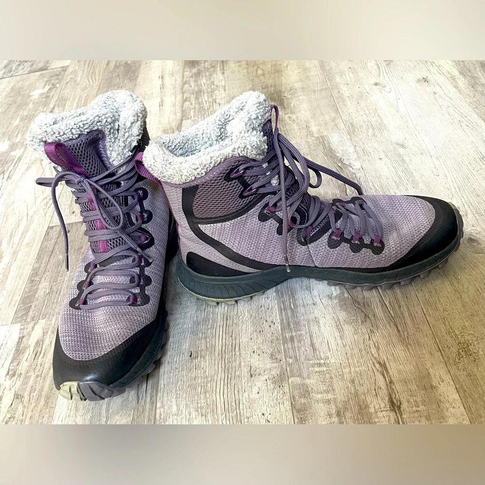 Merrell Bravada Knit Waterproof Hiking Boots- Womens Size 10.5/EU 42 - Picture 3 of 8